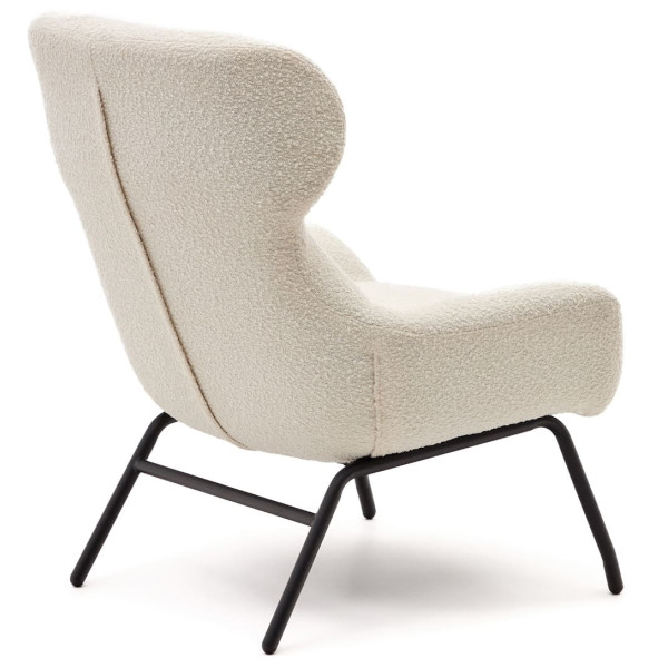 Кресло La Forma BELINA S0900041J33 Белый букле-5