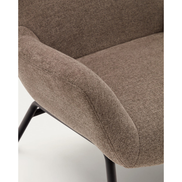 Крісло La Forma BELINA S0900043BF11 Світло-коричневий тканина синель-10