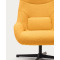 Кресло поворотное La Forma CELIDA S0900029J81 Желтый букле-3-thumb