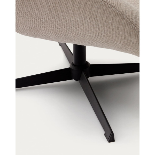 Кресло поворотное La Forma CELIDA S0900008BF12 Бежевый ткань синель-9