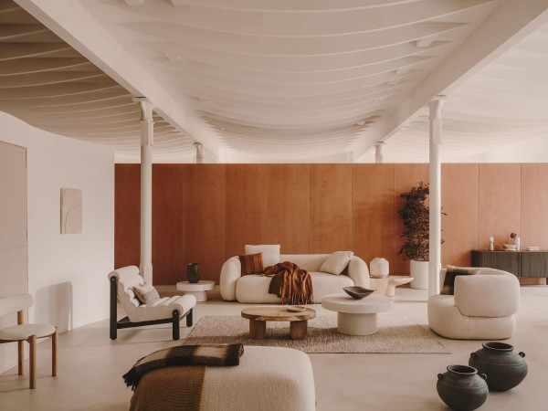 Крісло La Forma MAGIRA S0900038JJ85 Білий букле-9