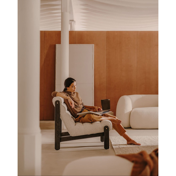 Крісло La Forma MAGIRA S0900038JJ85 Білий букле-10