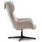Кресло поворотное La Forma ZALINA S0900005BF12 Бежевый ткань синель-3-thumb
