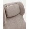 Кресло поворотное La Forma ZALINA S0900005BF12 Бежевый ткань синель-5-thumb