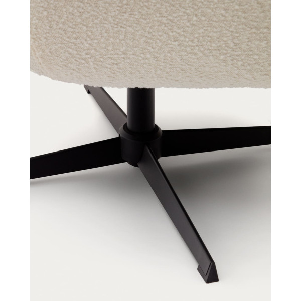 Кресло поворотное La Forma ZALINA S0900005J33 Белый букле-11