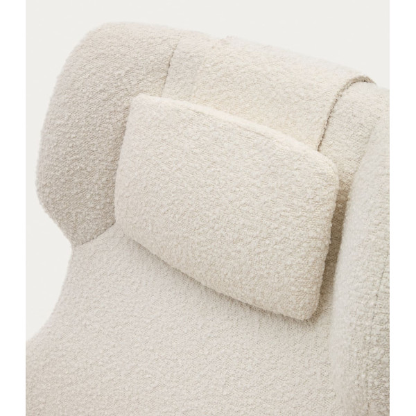 Кресло поворотное La Forma ZALINA S0900005J33 Белый букле-9