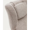 Кресло поворотное La Forma ZALINA S0900005BF12 Бежевый ткань синель-7-thumb