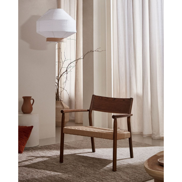 Крісло La Forma YALIA S0900045CP46 Горіх-1