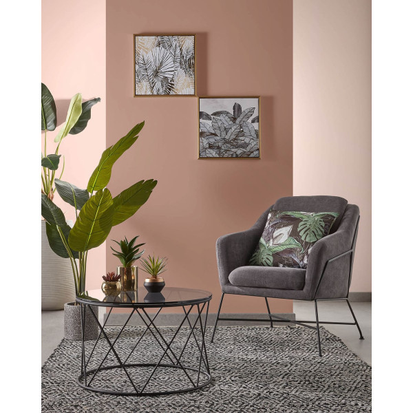 Кресло La Forma BRIDA CC0948J02 Темно-серый-1