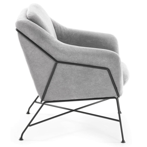 Кресло La Forma BRIDA CC0948J03 Светло-серый-3