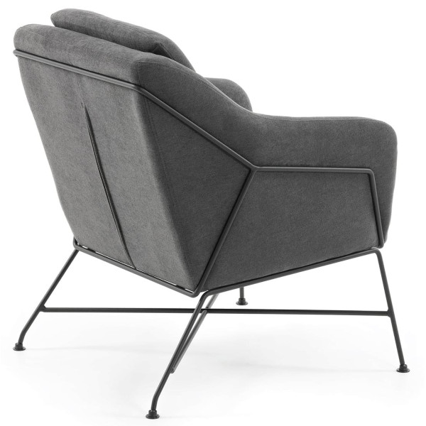 Кресло La Forma BRIDA CC0948J02 Темно-серый-4