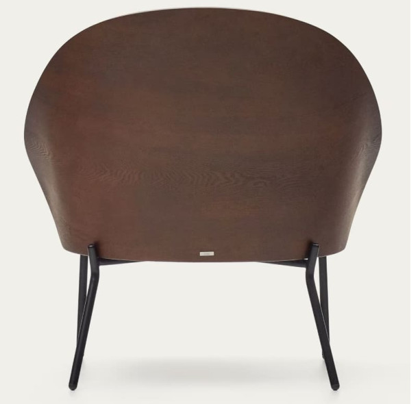 Кресло La Forma EAMY S0900001HE03 Светло-коричневый/венге-6