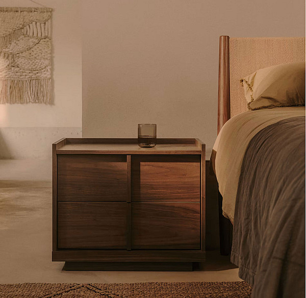 Приліжкова тумбочка La Forma Onix N1200017MM41 Горіх-0