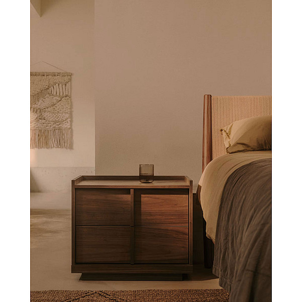 Приліжкова тумбочка La Forma Onix N1200017MM41 Горіх-1