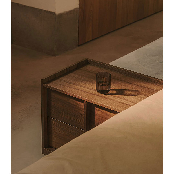 Приліжкова тумбочка La Forma Onix N1200017MM41 Горіх-3