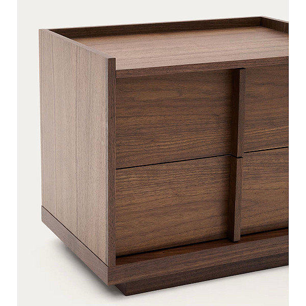 Приліжкова тумбочка La Forma Onix N1200017MM41 Горіх-6