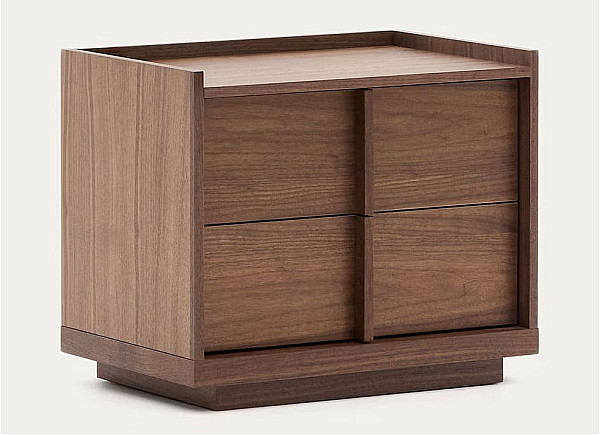 Приліжкова тумбочка La Forma Onix N1200017MM41 Горіх-5