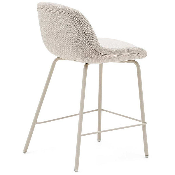 Полубарный стул La Forma AIMIN C0600048BF12 Бежевый ткань синель-3