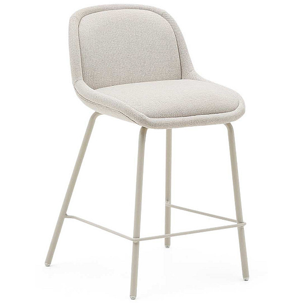 Полубарный стул La Forma AIMIN C0600048BF12 Бежевый ткань синель-0