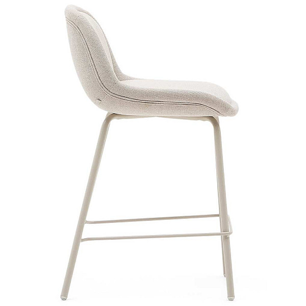 Полубарный стул La Forma AIMIN C0600048BF12 Бежевый ткань синель-2