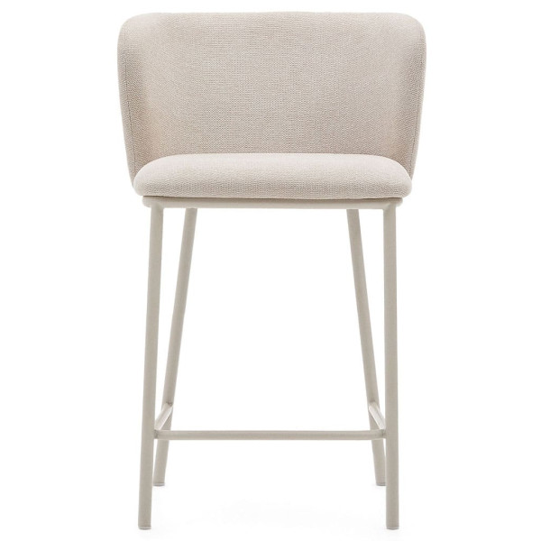 Напівбарний стілець La Forma CISELIA C06013KY12 Бежевий тканина синель-3