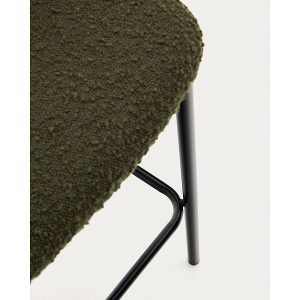 Полубарный стул La Forma CISELIA C06014JJ06 Зеленый букле-6