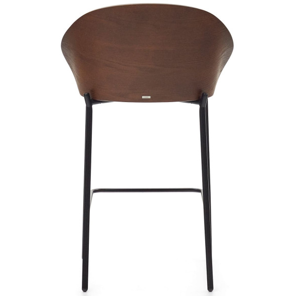 Полубарный стул La Forma EAMY C0600054HE11 Бежевый/коричневий-5