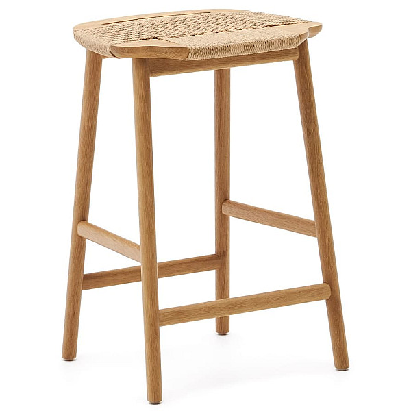 Полубарный стул La Forma ENIT C0600051MM46 Бежевый-0