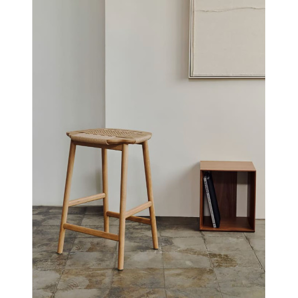 Полубарный стул La Forma ENIT C0600051MM46 Бежевый-1