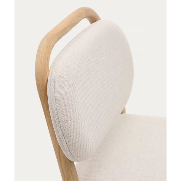 Напівбарний стілець La Forma Helda C0600041MY12H Бежевий тканина синель-6