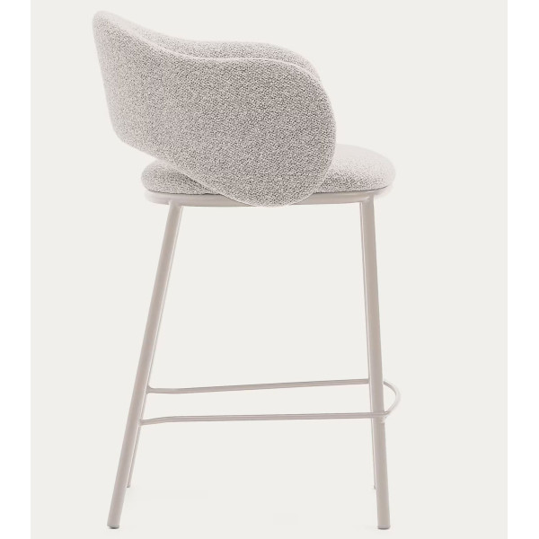 Полубарный стул La Forma Maina C0100225VS12 Бежевый ткань-2