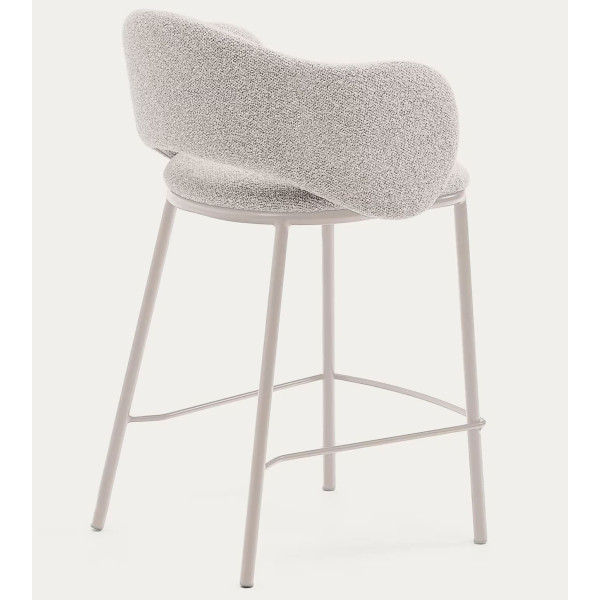 Полубарный стул La Forma Maina C0100225VS12 Бежевый ткань-3