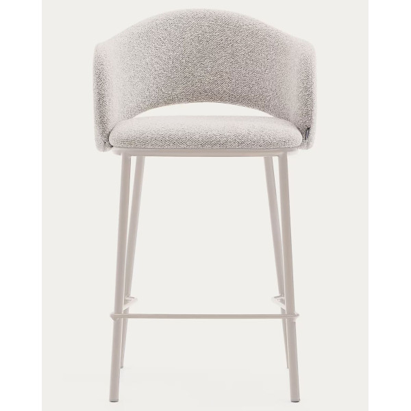 Полубарный стул La Forma Maina C0100225VS12 Бежевый ткань-1