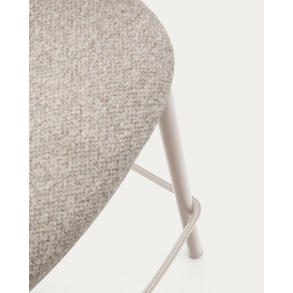 Полубарный стул La Forma Maina C0100225VS12 Бежевый ткань-6