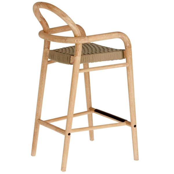 Напівбарний стілець La Forma SHERYL Бежевий-4