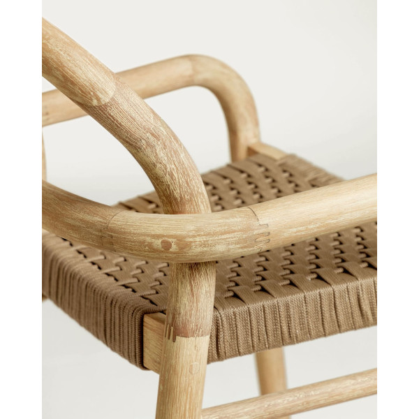 Напівбарний стілець La Forma SHERYL Бежевий-6