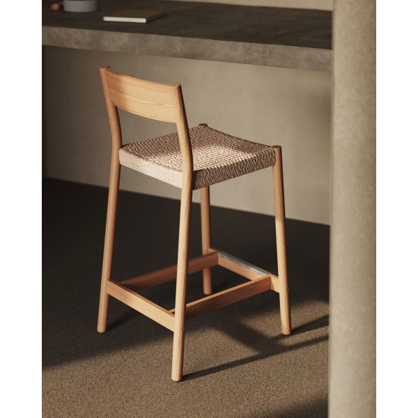 Полубарный стул La Forma YALIA C0600070CP46-1