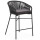 Напівбарний стілець La Forma Yanet CC5225J01 Чорний