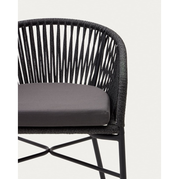 Полубарный стул La Forma Yanet CC5225J01 Черный-8