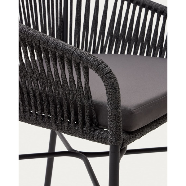 Полубарный стул La Forma Yanet CC5225J01 Черный-9