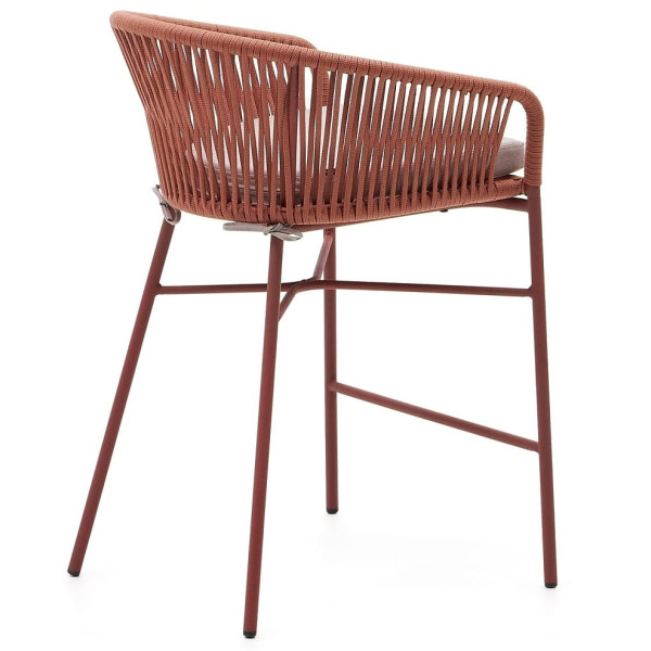 Напівбарний стілець La Forma Yanet CC2192J86 Теракотовий-5