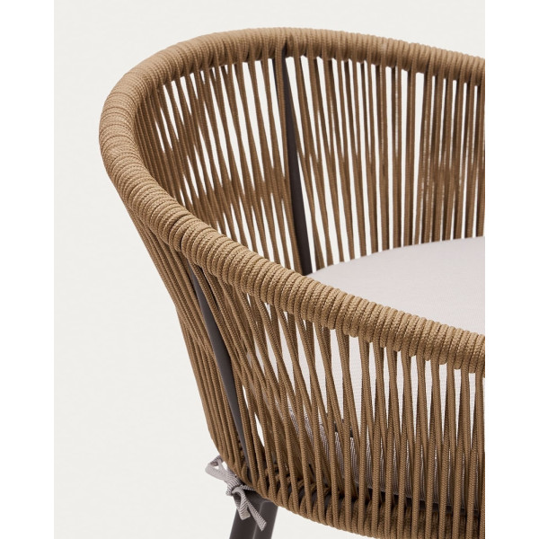 Напівбарний стілець La Forma Yanet CC2192J86 Бежевий-8