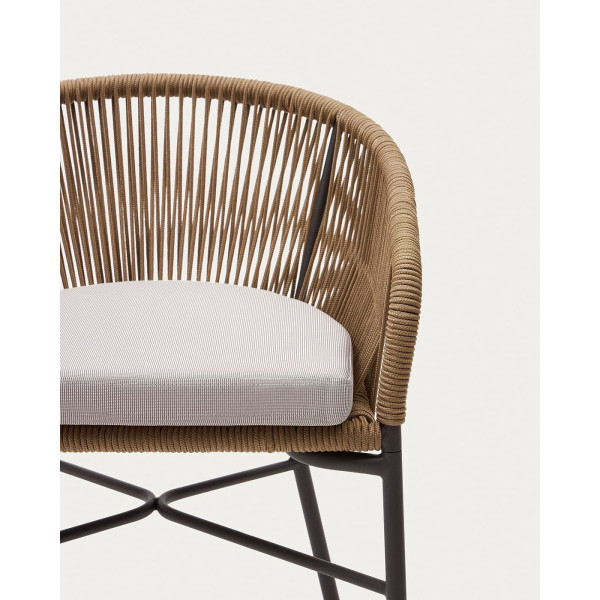 Напівбарний стілець La Forma Yanet CC2192J86 Бежевий-7