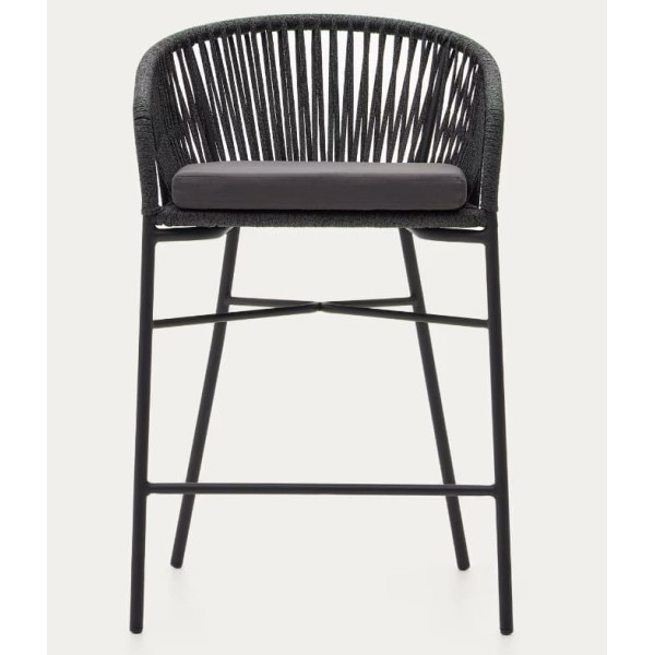 Полубарный стул La Forma Yanet CC5225J01 Черный-4