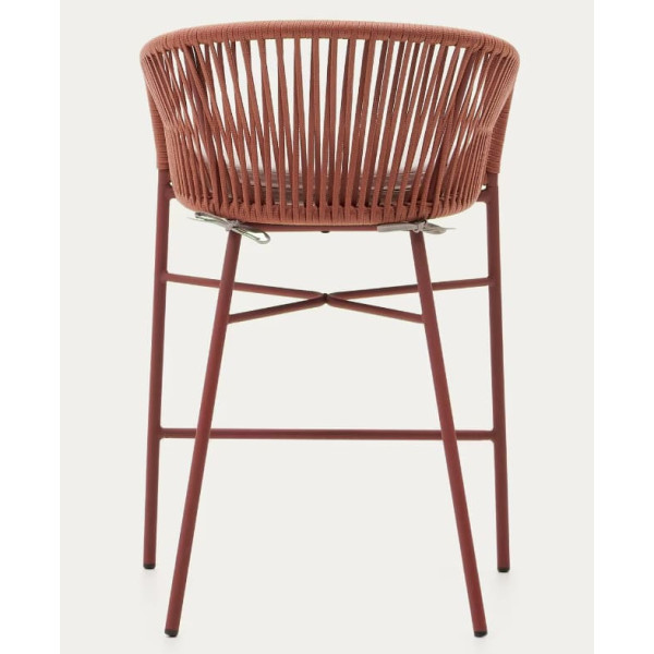 Напівбарний стілець La Forma Yanet CC2192J86 Теракотовий-6