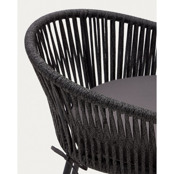 Полубарный стул La Forma Yanet CC5225J01 Черный-10