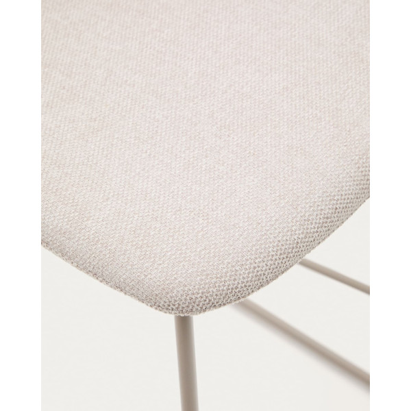 Напівбарний стілець La Forma ZAHARA C0600058JJ12 Бежевий тканина-6