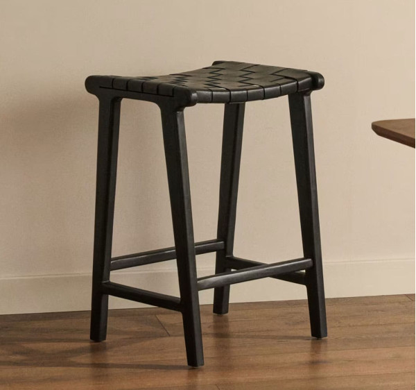 Полубарный стул La Forma Calixta CC1948P01 Черный-0