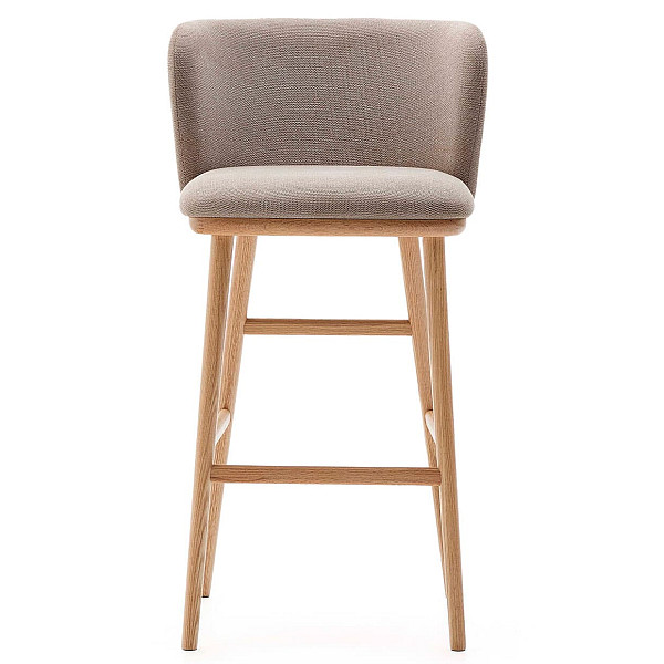 Напівбарний стілець La Forma CISELIA C06060KY10 Коричневий тканина-4