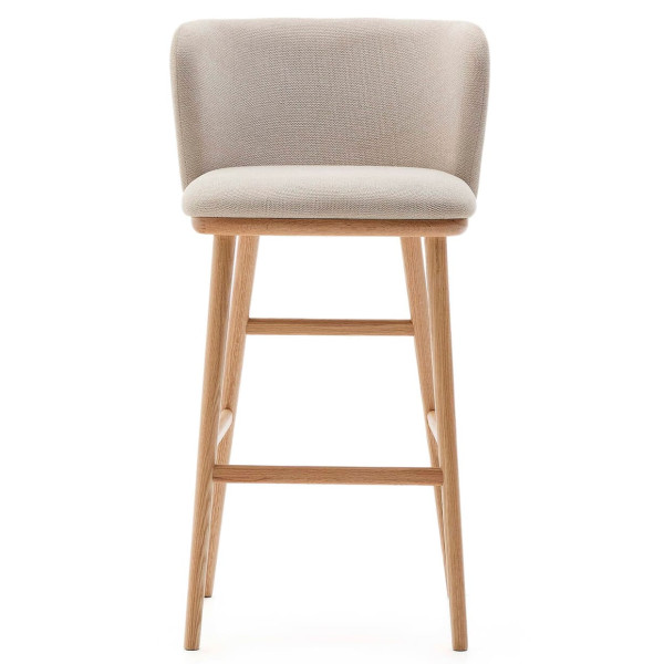 Полубарный стул La Forma CISELIA C06060KY12 Бежевый ткань-4